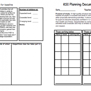 Long term planning for primary PE