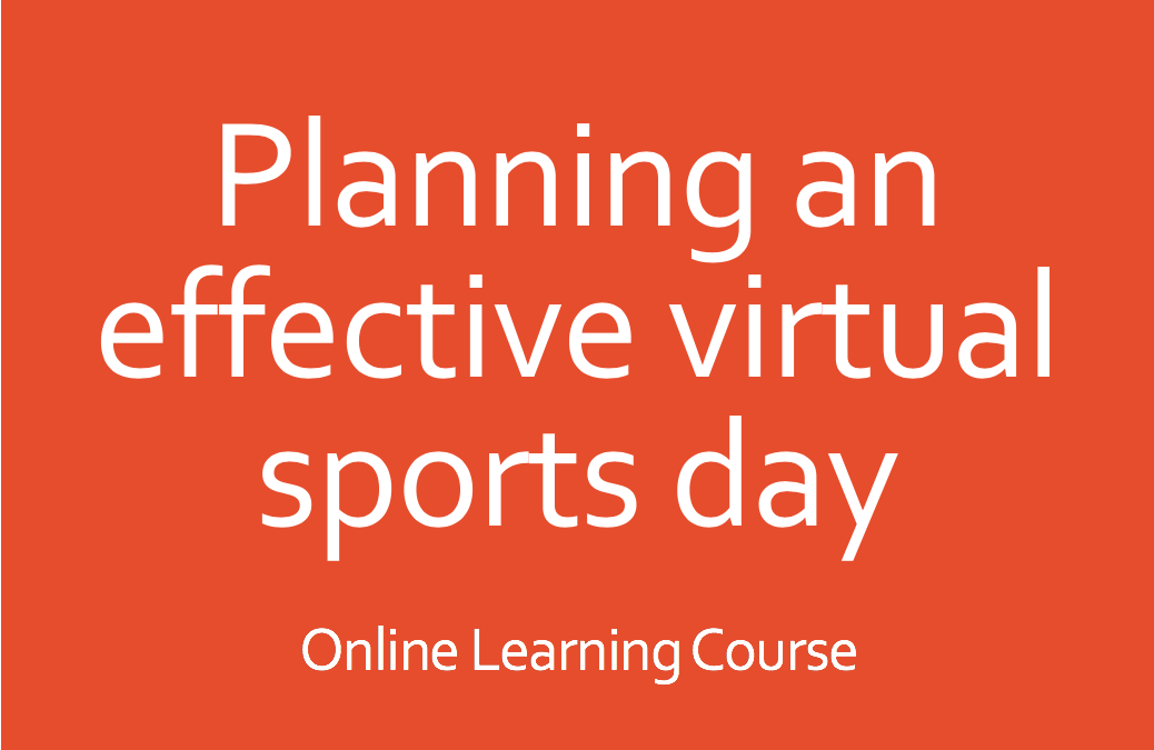 Planning an effective virtual sports day