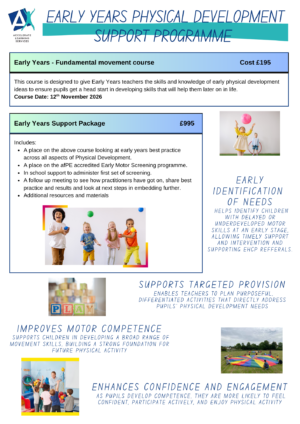 Early Years Support Package